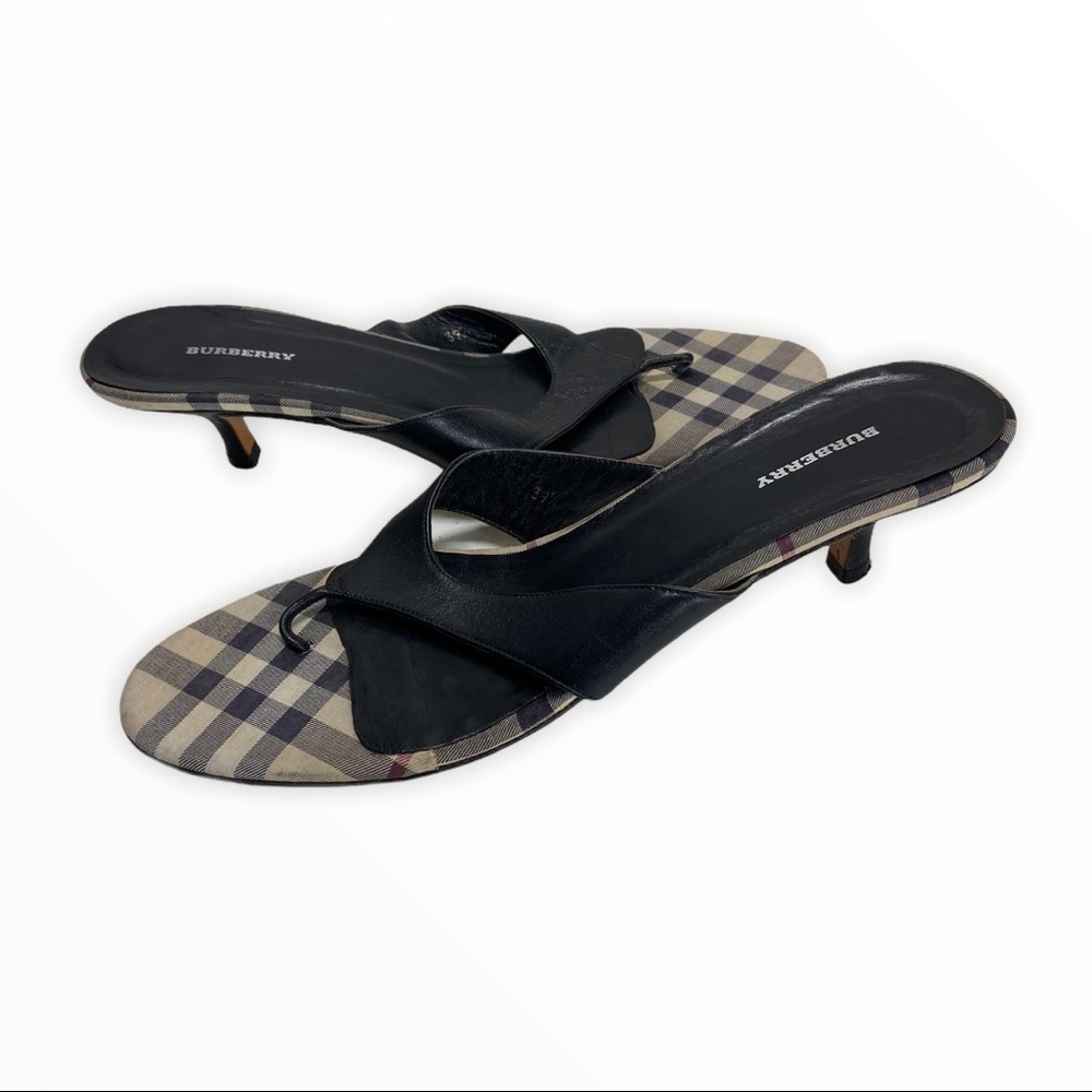 Burberry Thong Heel Sandal